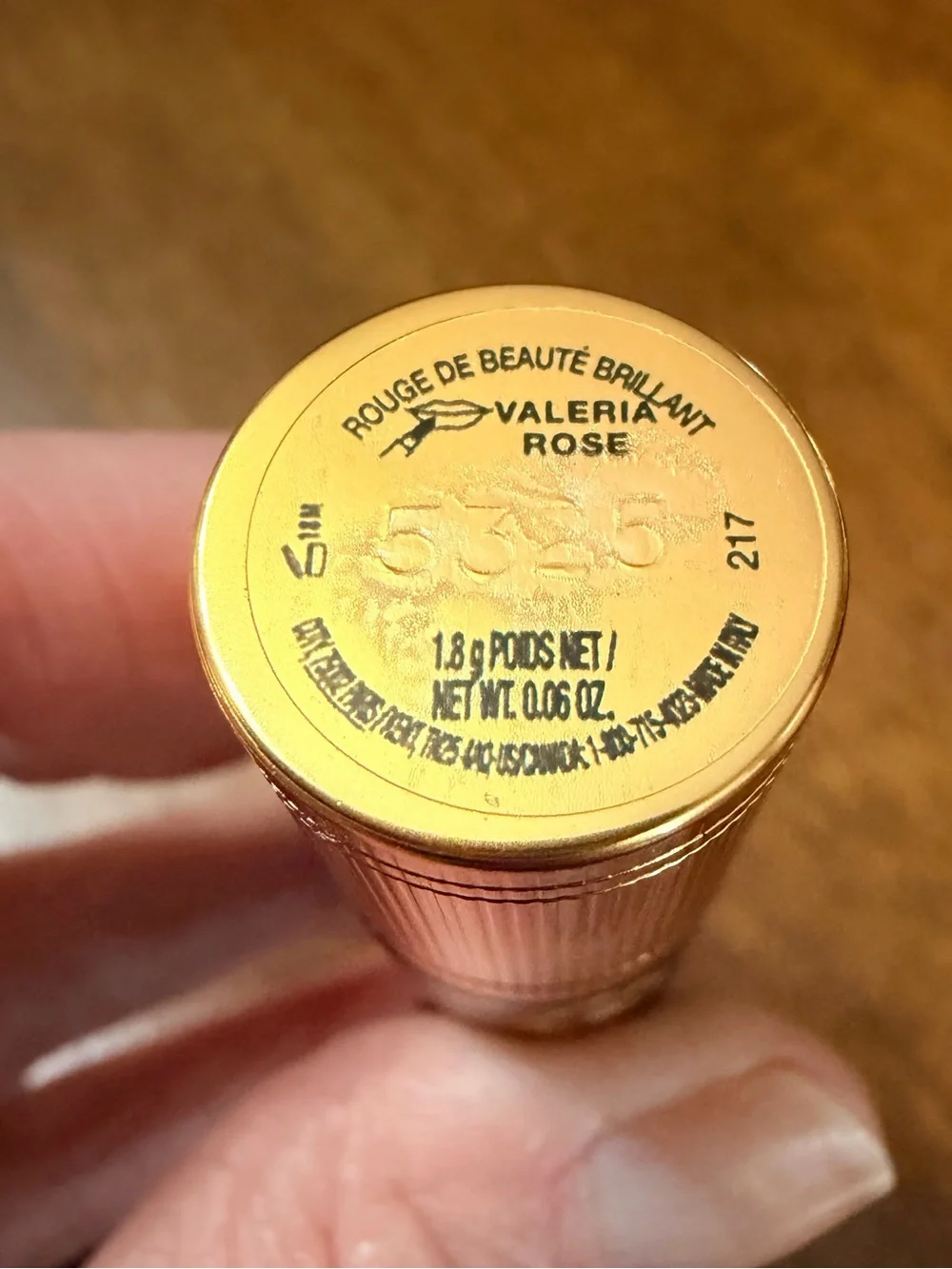 Gucci Glow & Care Lip Colour - Valeria Rose 217